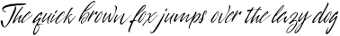 Example 1 of  Font