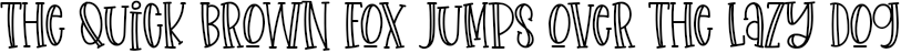 Example 1 of  Font