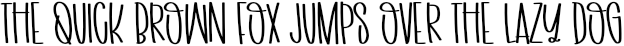 Example 1 of  Font
