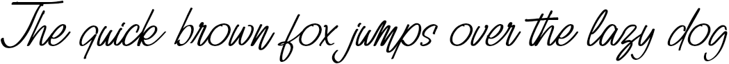 Example 2 of  Font