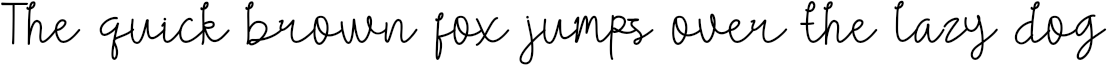 Example 4 of  Font