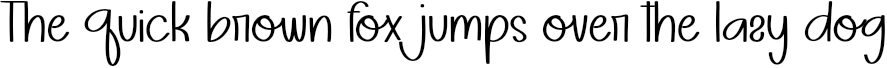 Example 1 of  Font