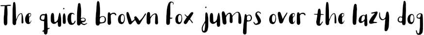 Example 2 of  Font