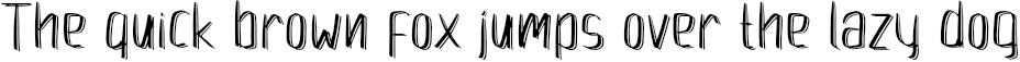 Example 6 of  Font