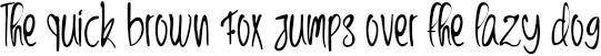 Example 1 of  Font