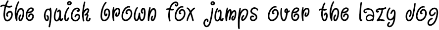 Example 1 of  Font