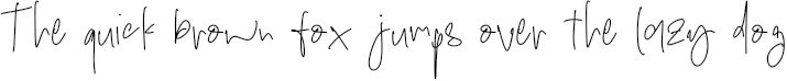 Example 1 of  Font