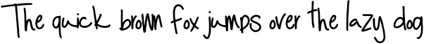 Example 2 of  Font