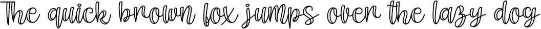 Example 3 of  Font