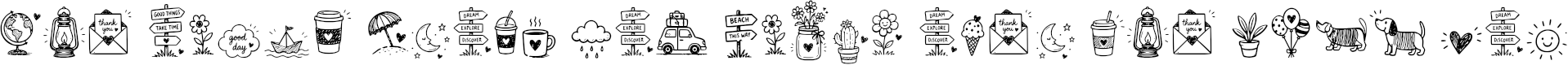 Example 4 of  Font