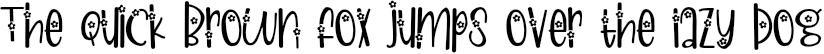 Example 1 of  Font