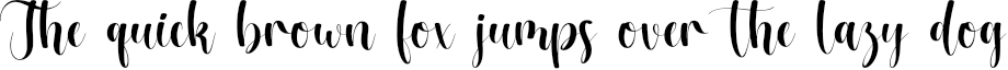 Example 1 of  Font