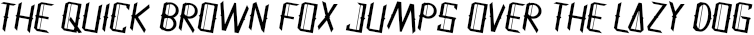 Example 3 of  Font