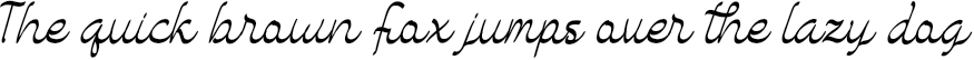Example 1 of  Font