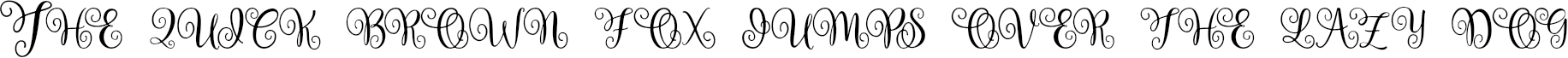 Example 1 of  Font