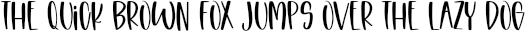 Example 1 of  Font
