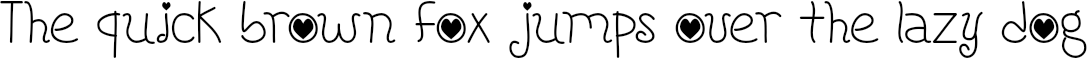Example 1 of  Font
