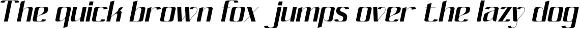 Example 5 of  Font