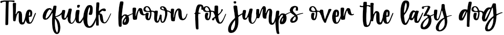 Example 2 of  Font