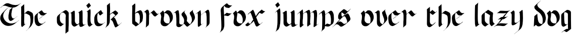 Example 1 of  Font