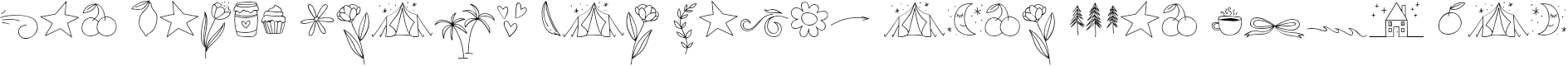 Example 3 of  Font