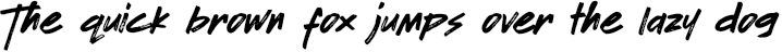 Example 2 of  Font