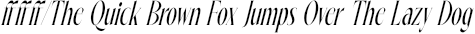 Wharfkin Frostfire italic preview for Wharfkin Frostfire - Modern Serif Display