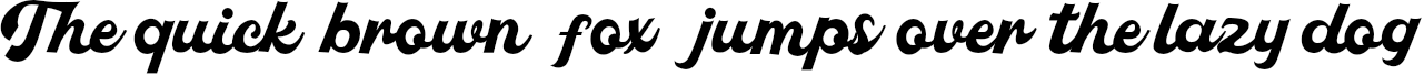 Example 1 of  Font