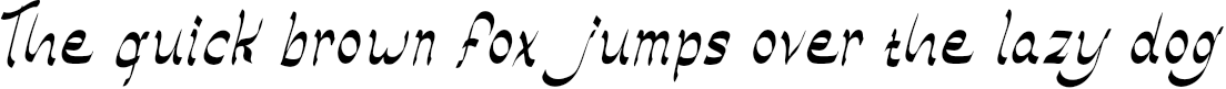 Example 1 of  Font