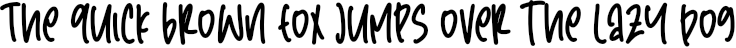 Example 1 of  Font