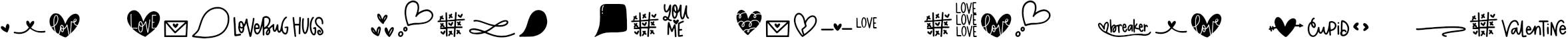 Example 7 of  Font