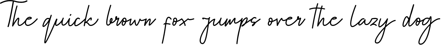 Example 2 of  Font