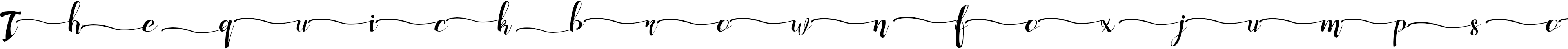 Example 1 of  Font