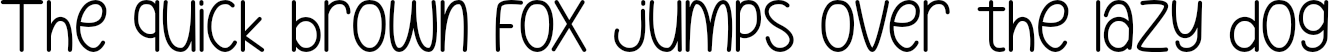 Example 1 of  Font