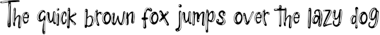 Example 2 of  Font