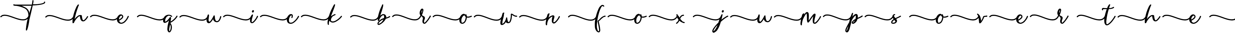 Example 2 of  Font