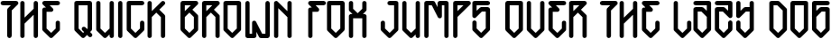 Example 1 of  Font