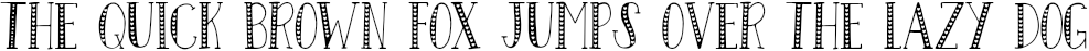 Example 62 of  Font