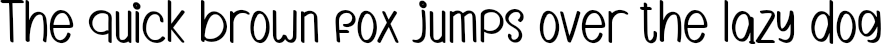 Example 1 of  Font