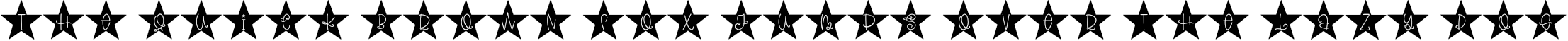 Example 1 of  Font