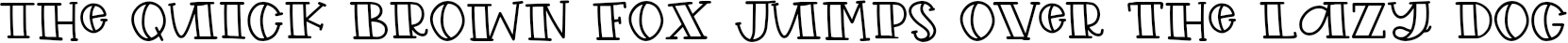 Example 1 of  Font