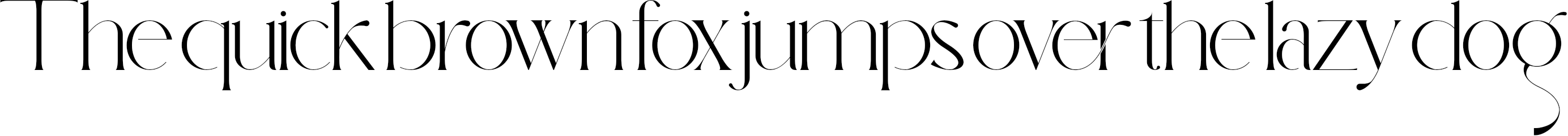 Example 2 of  Font