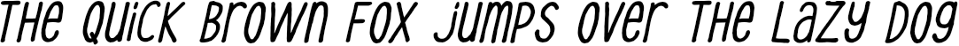 Example 9 of  Font