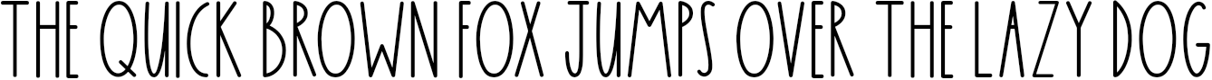 Example 1 of  Font
