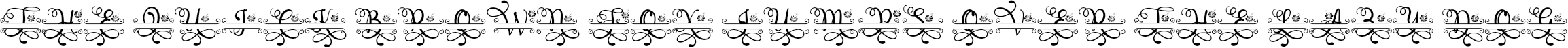 Example 2 of  Font