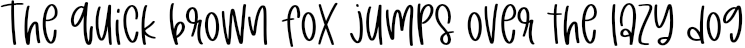Example 1 of  Font
