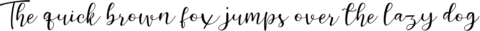 Example 1 of  Font