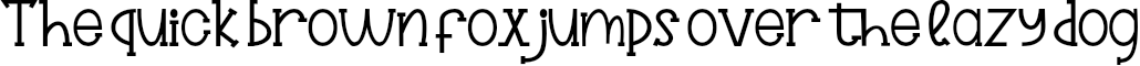 Example 1 of  Font