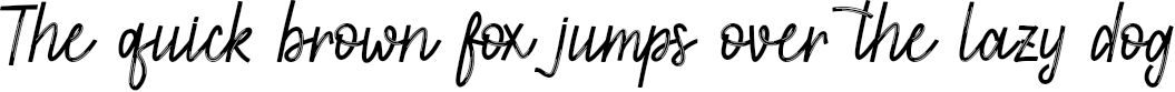 Example 2 of  Font