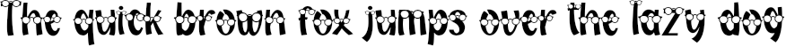 Example 11 of  Font